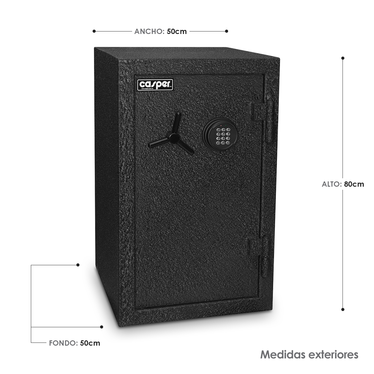 Caja Fuerte Mod. H80 Negra
