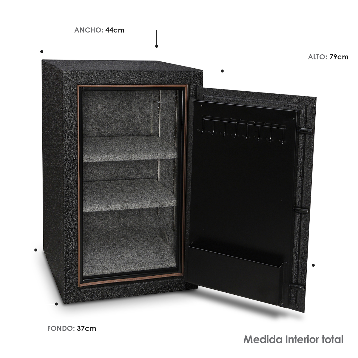 Caja Fuerte Mod. H80 Negra